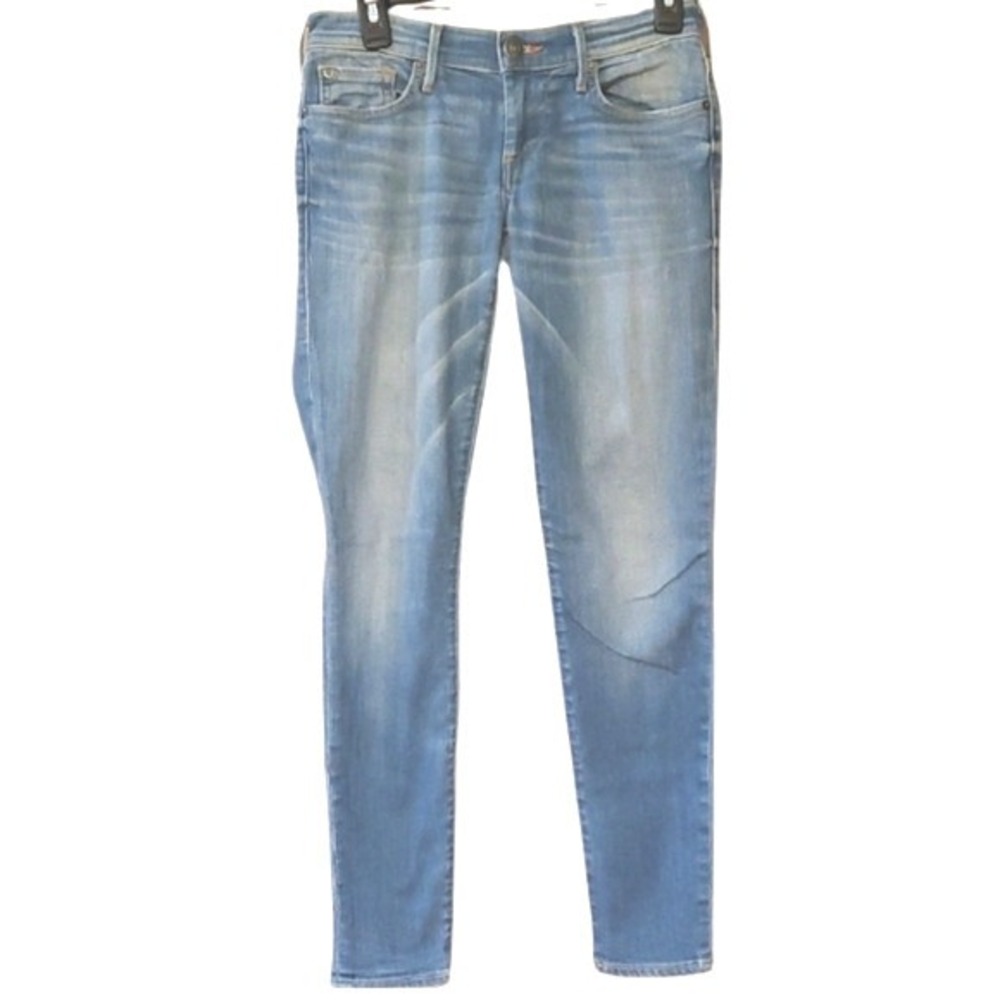 True‎ Religion Casey Low Rise Super Skinny Light Blue Women's Jeans Size 26